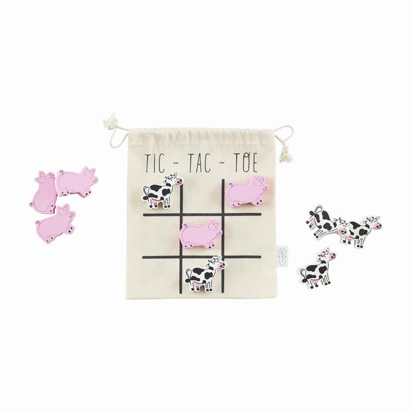 Farm Tic Tac Toe Set