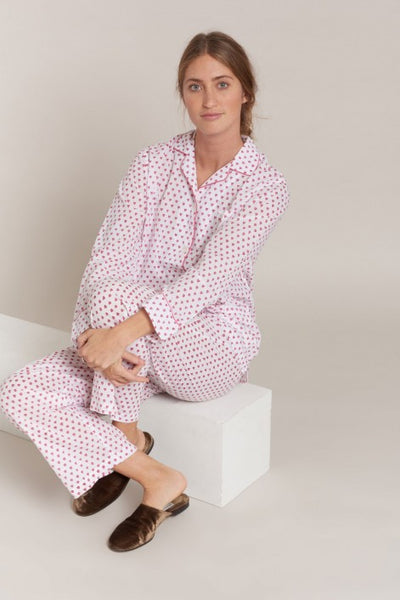 Monogrammed Pajamas, White, Pink, Printed & More