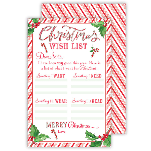 Santas Checklist Christmas Paper Towel Holder