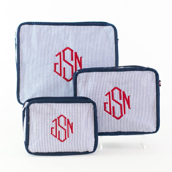 Seersucker Snack Square – The Monogrammed Home