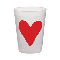 Red Heart Grab & Go Cups