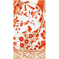 Gilded Porcelain Coral Guest Towels