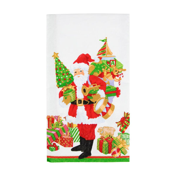 Mr. Claus Paper Guest Towels