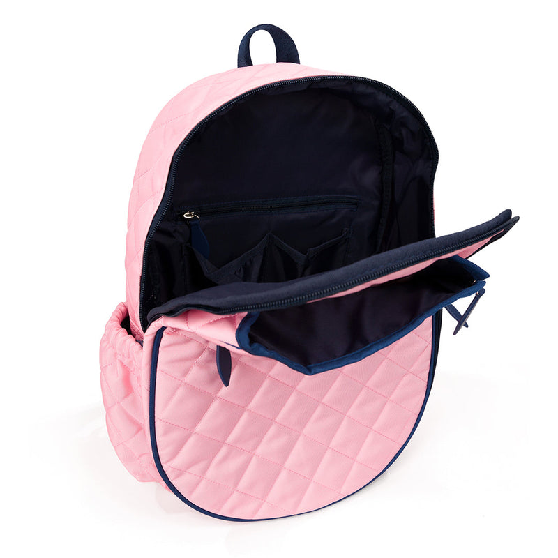 Children's Big Love Tennis Backpack - Quilted Blush