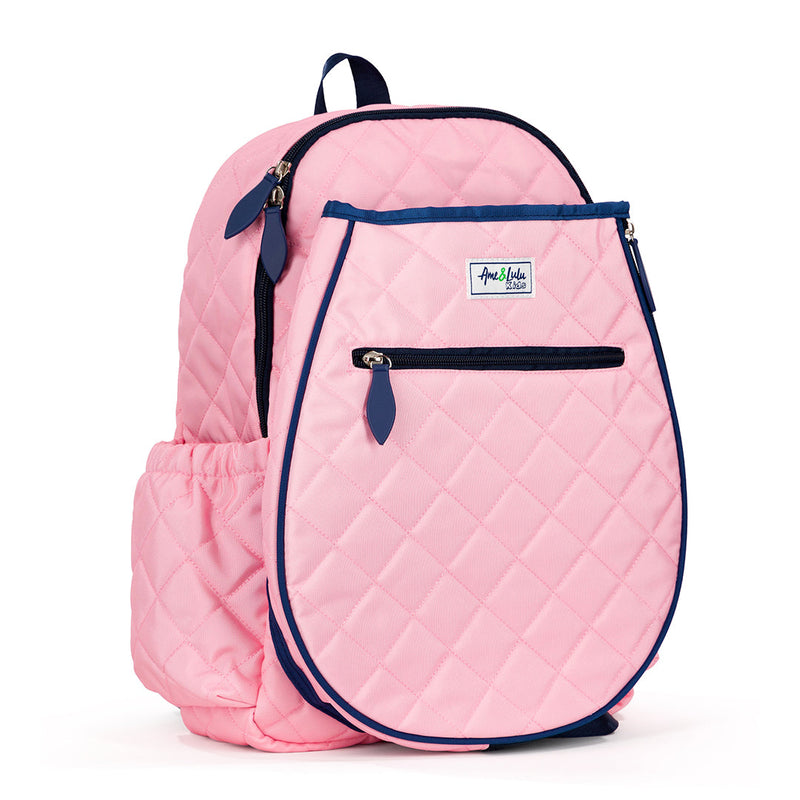 Children's Big Love Tennis Backpack - Quilted Blush