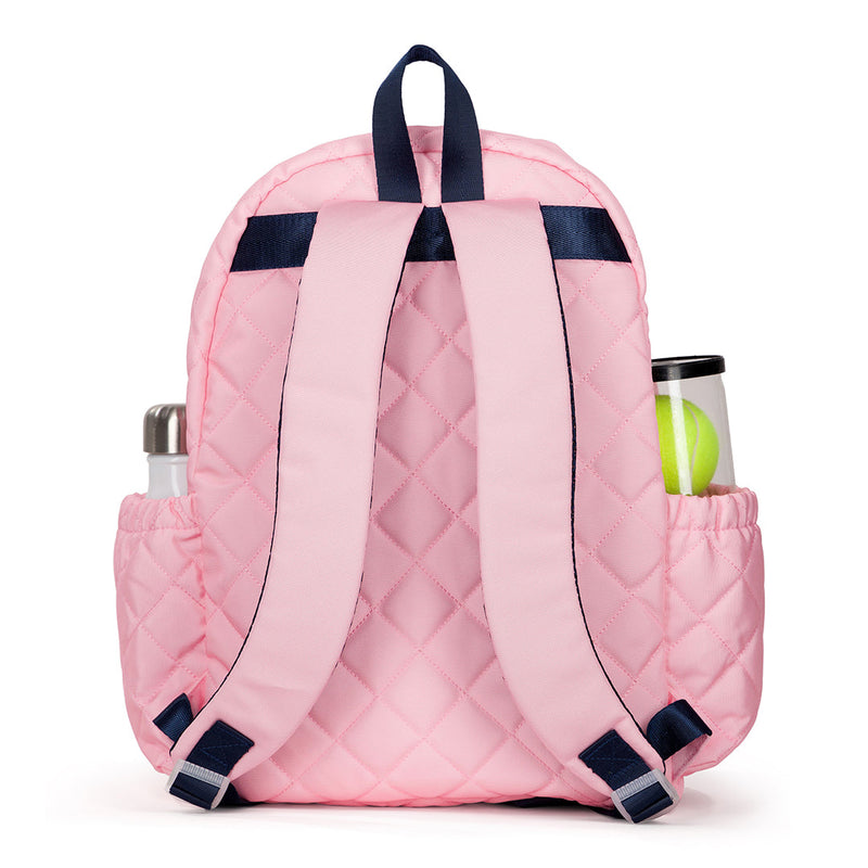 Children's Big Love Tennis Backpack - Quilted Blush