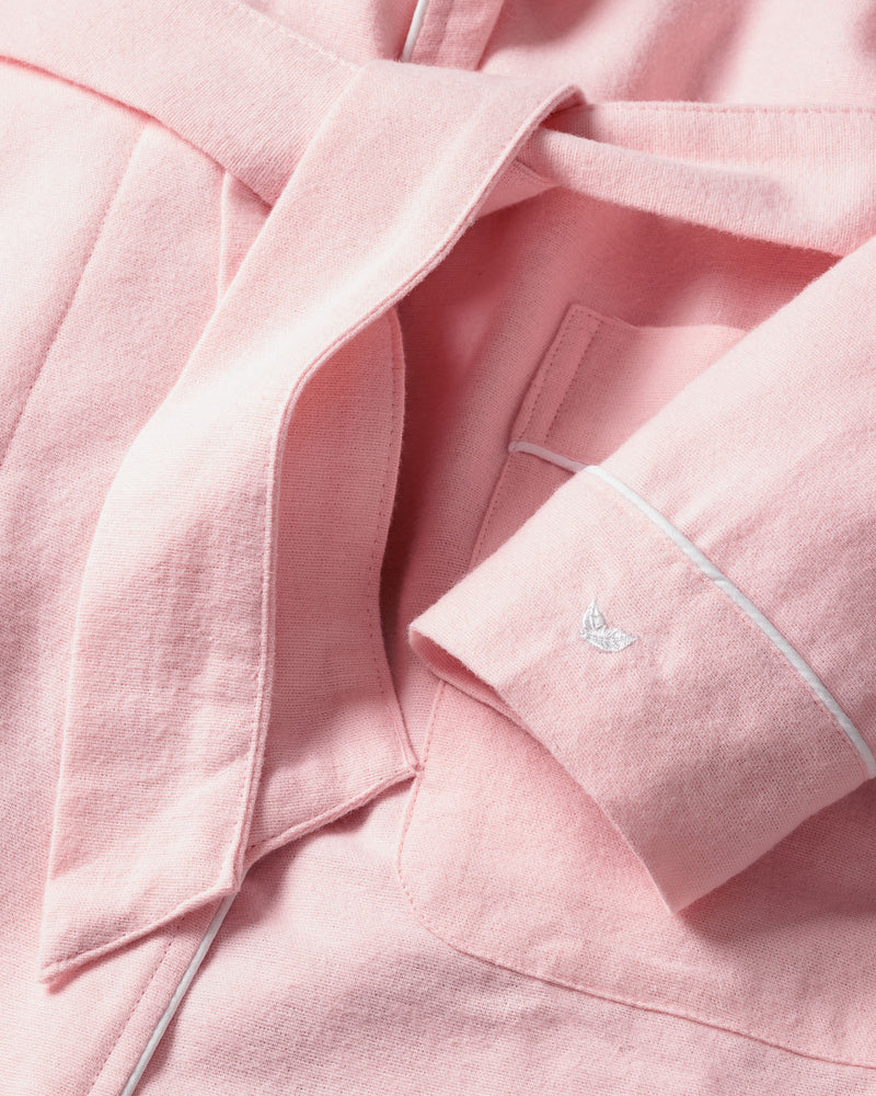 Petite Plume Kid's Pink Flannel Robe