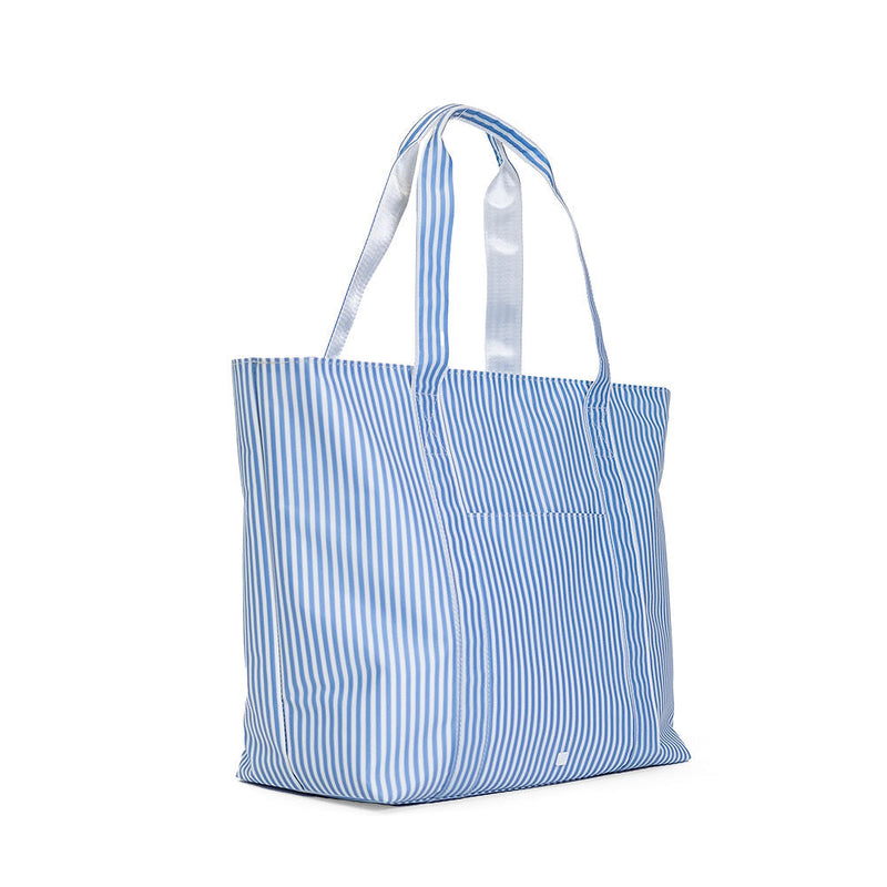 Pimlico Stripe Jumbo Tote - Chambray