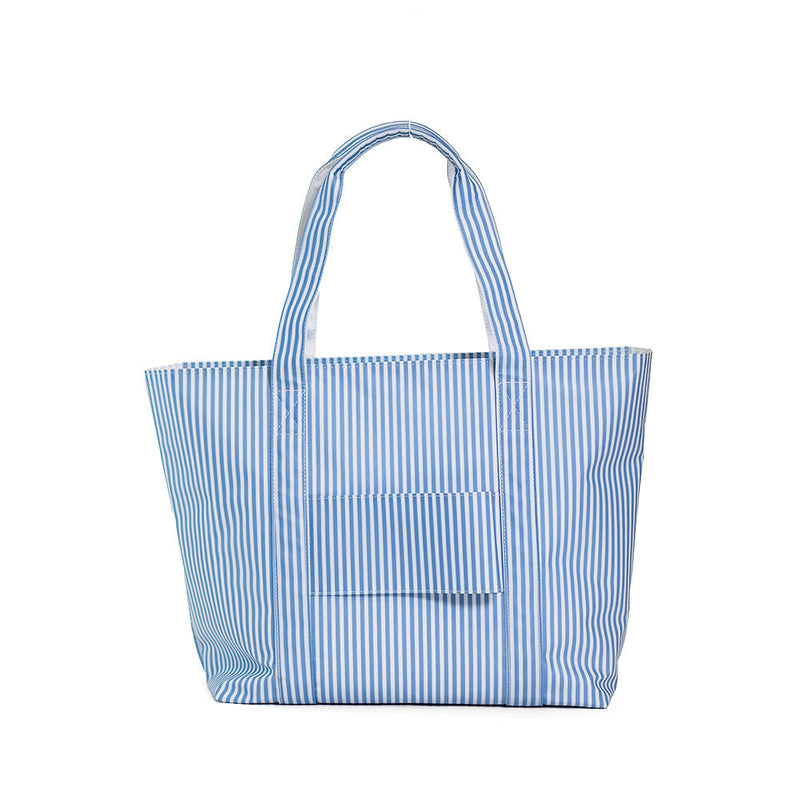 Pimlico Stripe Jumbo Tote - Chambray