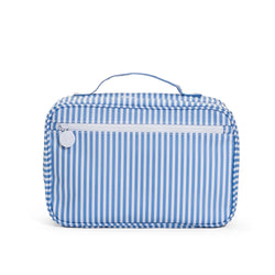 Pimlico Stripe Hanging Toiletry Bag - Chambray