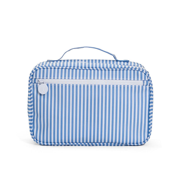 Pimlico Stripe Hanging Toiletry Bag - Chambray