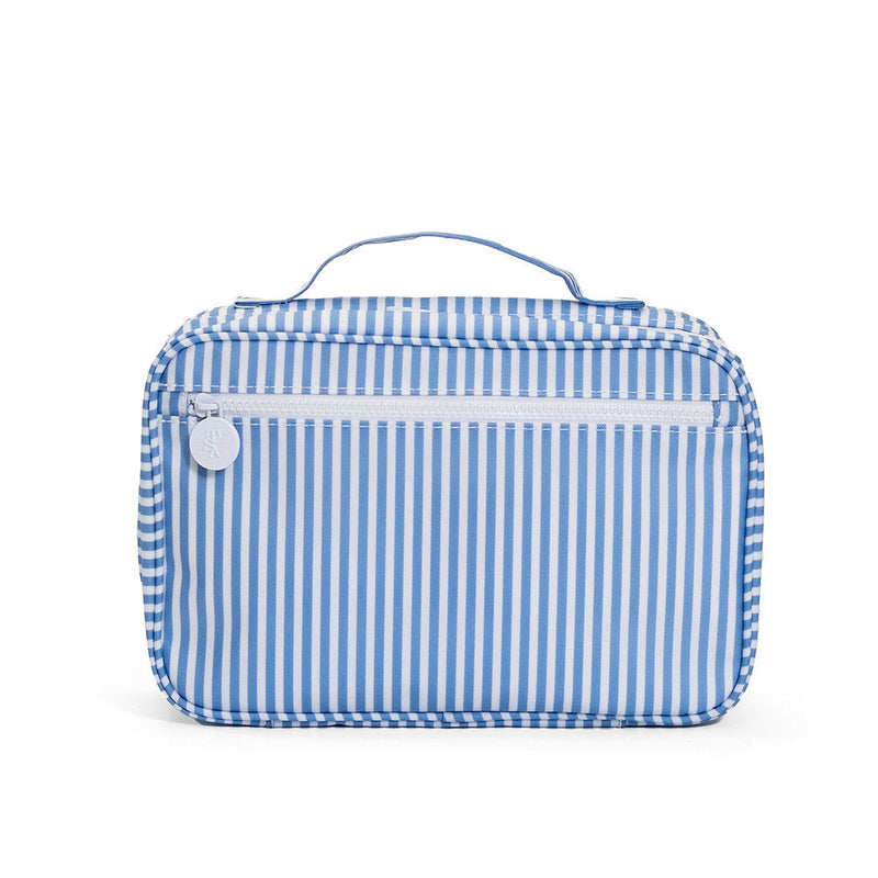 Pimlico Stripe Hanging Toiletry Bag - Chambray