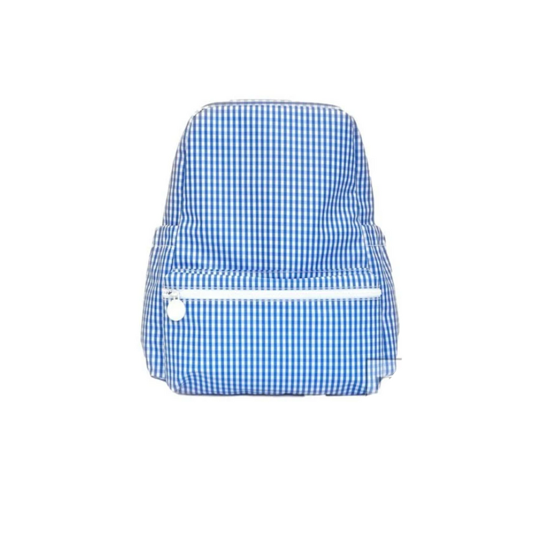 Gingham Coated Backpacker - Royal