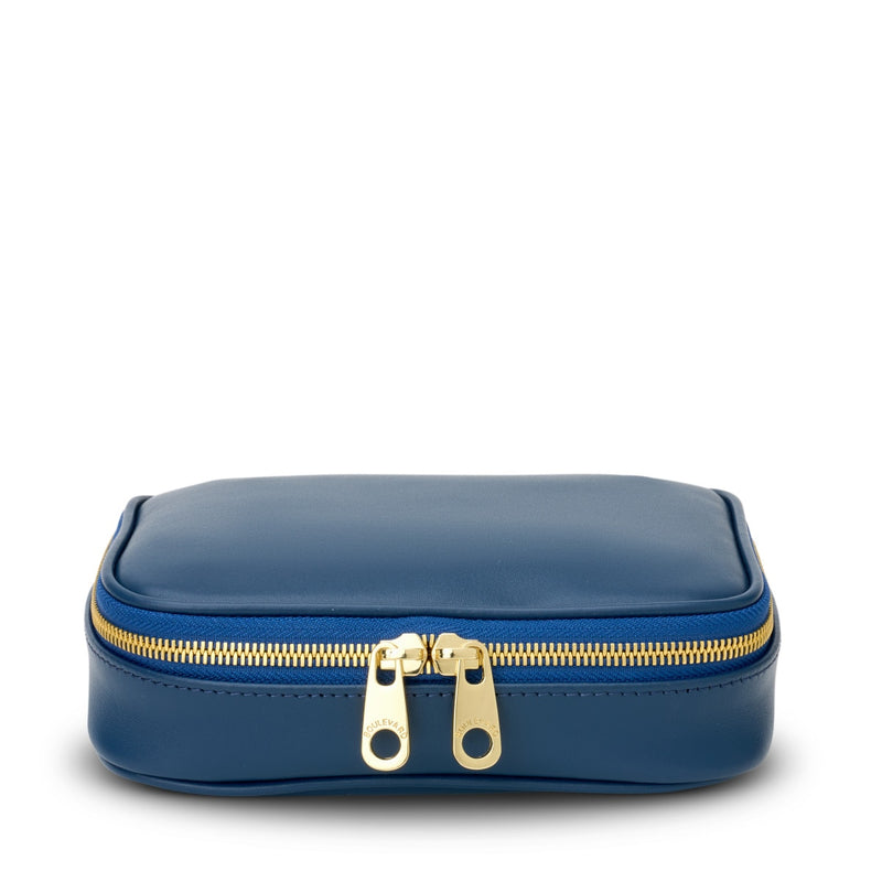 Isabella Jewelry Case - Indigo Smooth