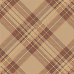 Autumn Plaid Paper Cocktail Napkins