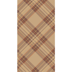 Autumn Plaid Paper Guest Towels