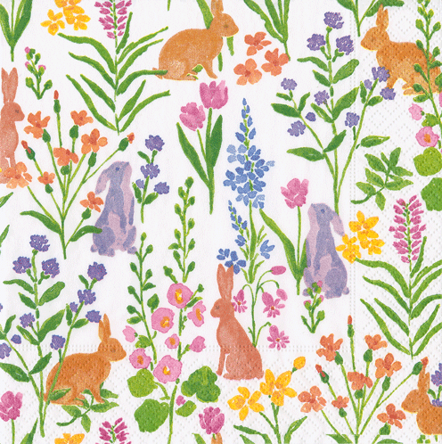 Bunny Field Cocktail Napkins