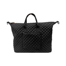 Overpacker Quilted Duffel - Black