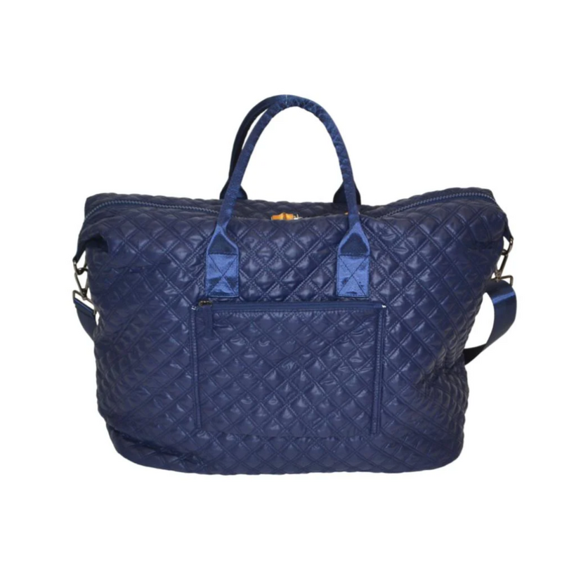 Overpacker Quilted Duffel - Navy