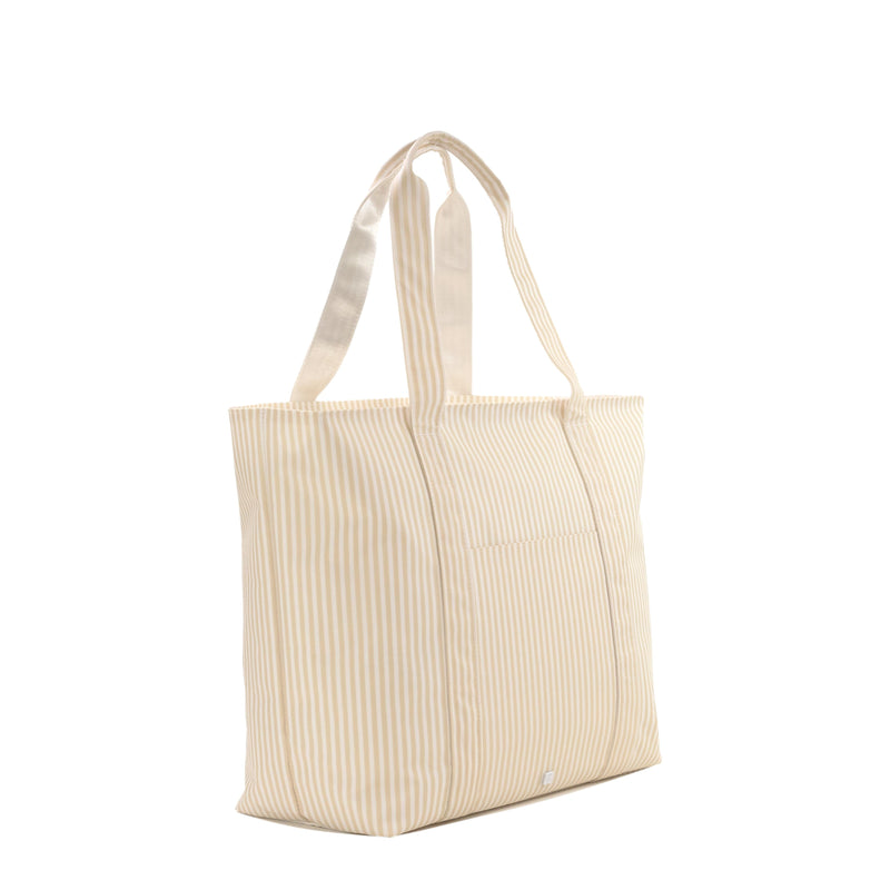 Pimlico Stripe Jumbo Tote - Sand