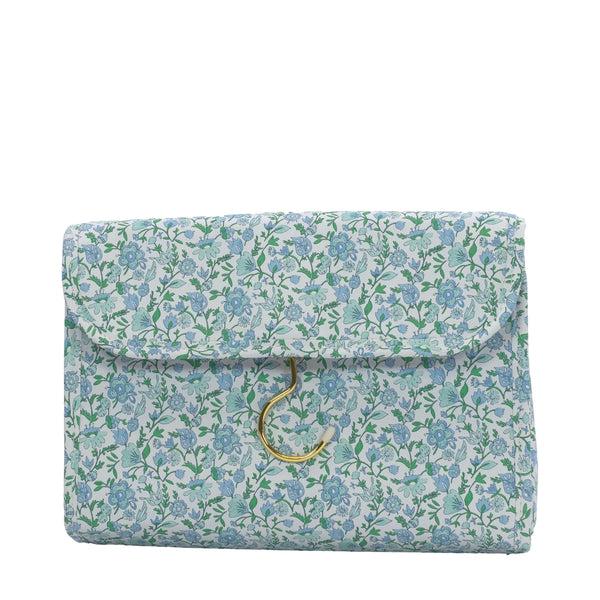 Hamptons Floral Hanging Toiletry Bag