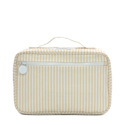 Pimlico Stripe Hanging Toiletry Bag - Sand