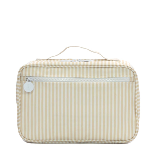 Pimlico Stripe Hanging Toiletry Bag - Sand