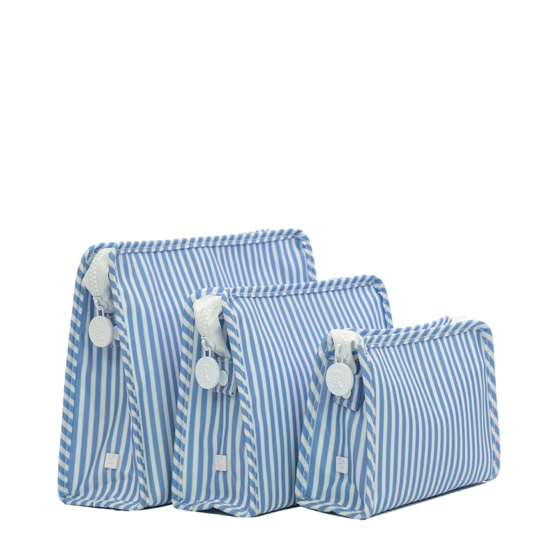 Pimlico Stripe Roadie Case - Chambray