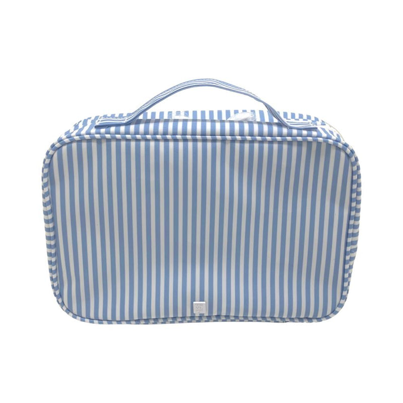 Pimlico Stripe Hanging Toiletry Bag - Chambray