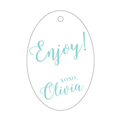 Enjoy Letterpress Gift Tags