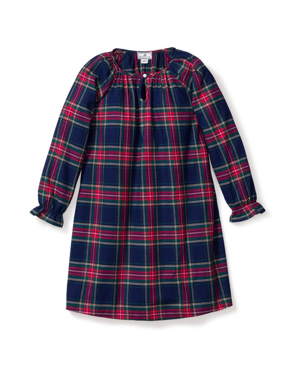 Petite Plume Girl's Windsor Tartan Nightgown