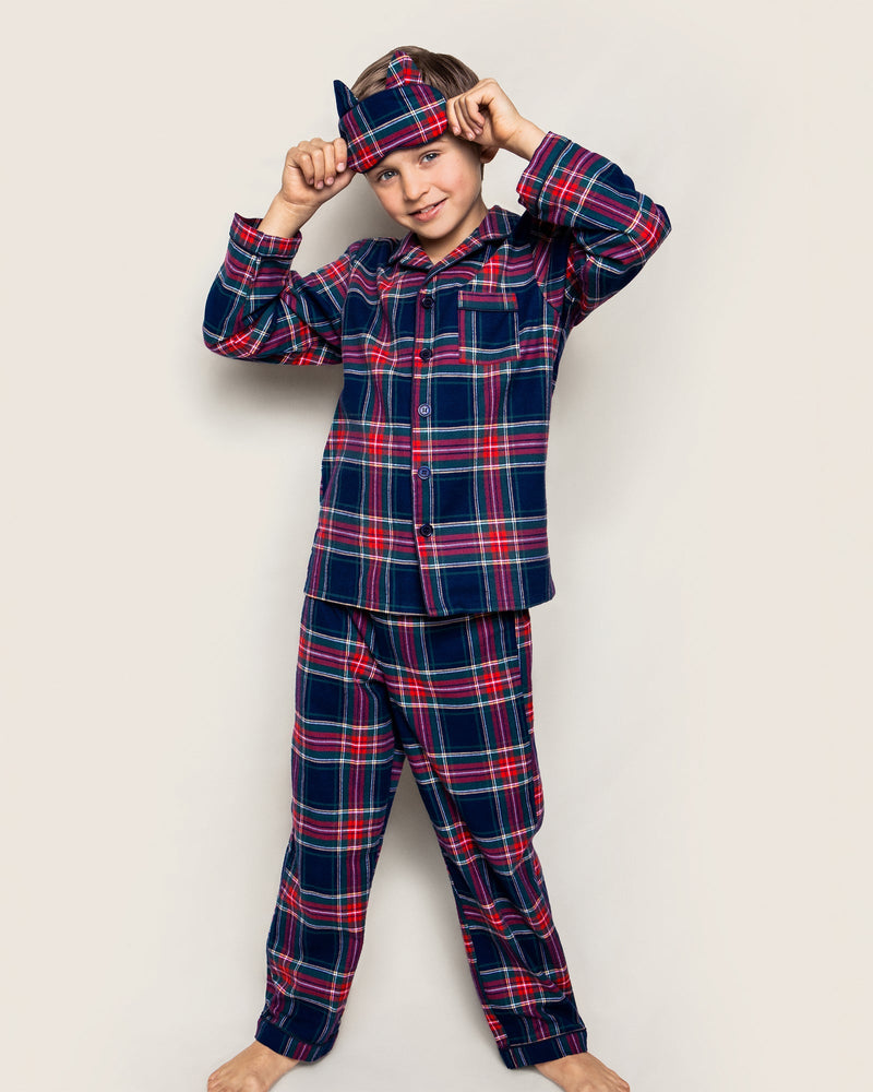 Petite Plume Children's Windsor Tartan Pajama Set