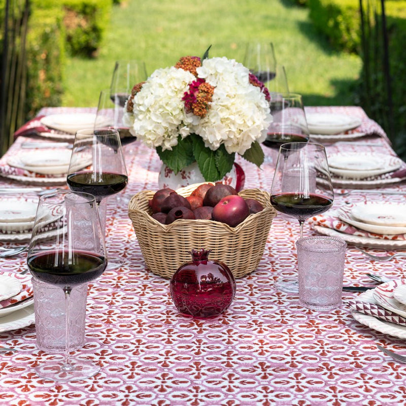 Rose Fleur de Lis Tablecloth