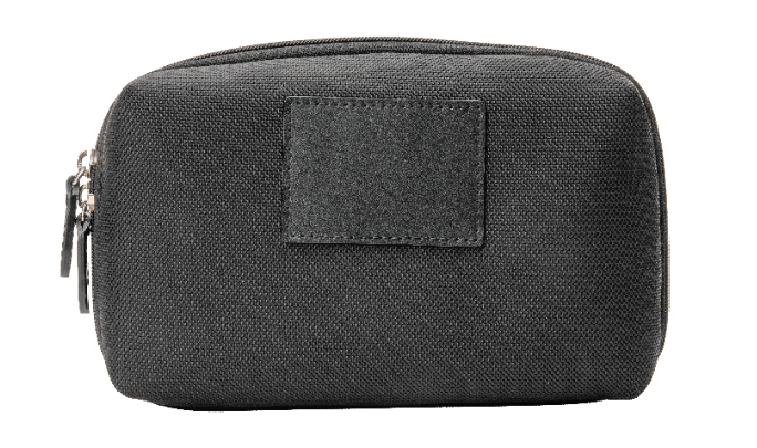 Noah Nylon Tech Pouch - Black