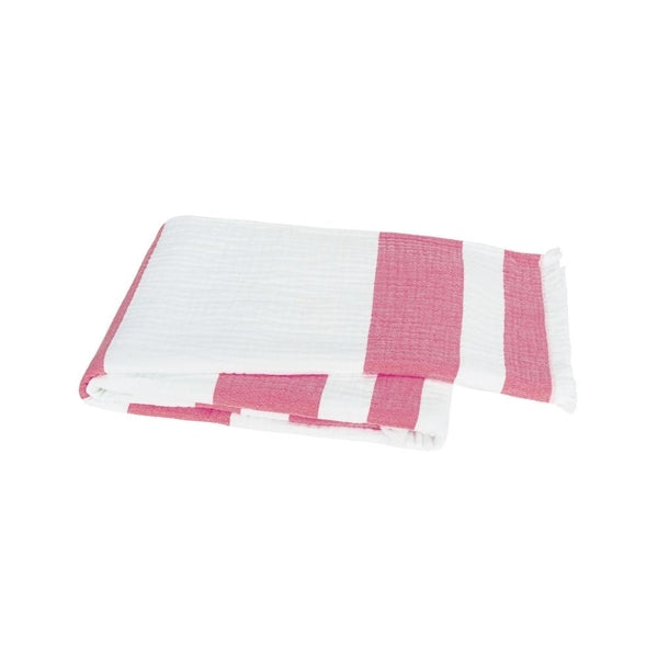 San Marino Throw Blanket - Fuchsia