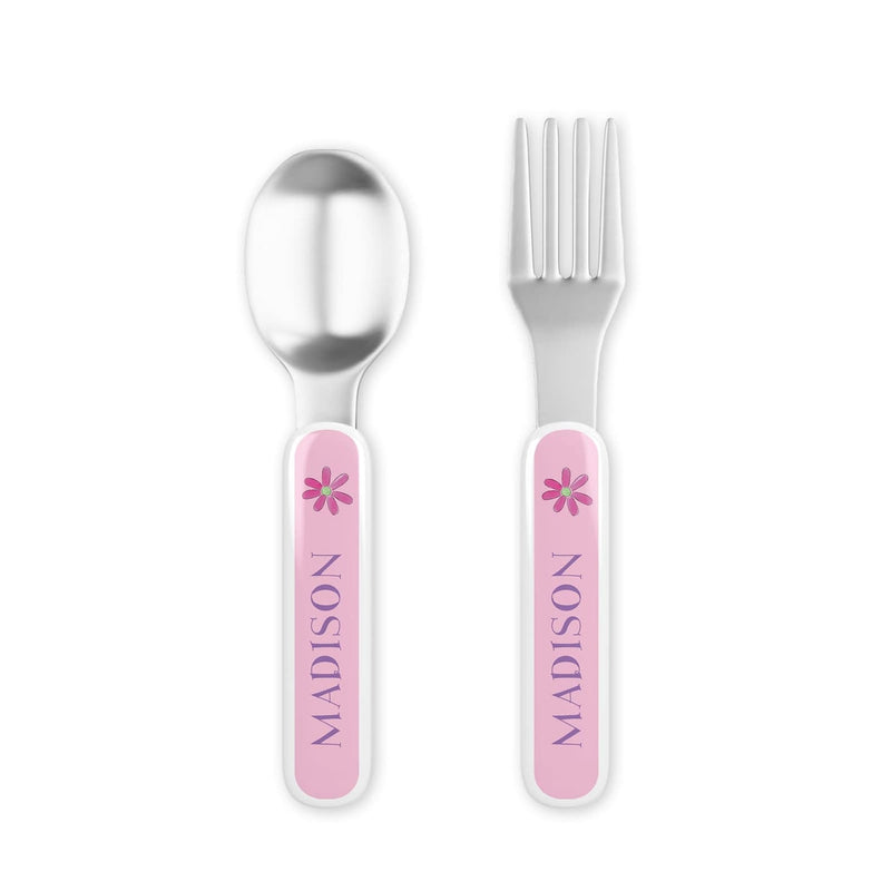 Flower Power Tabletop Collection - Fork & Spoon Set