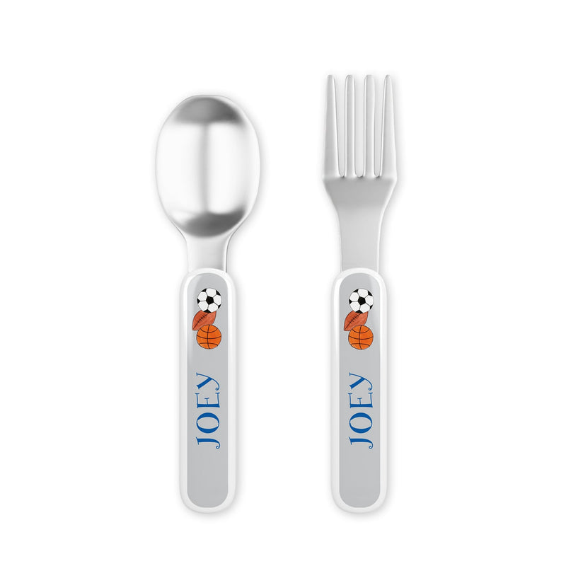 Sports Fan Tabletop Collection - Fork & Spoon Set