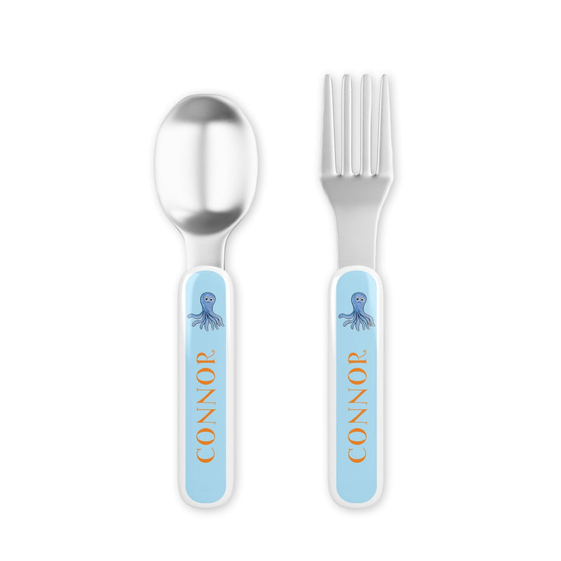 Under the Sea Tabletop Collection - Fork & Spoon Set