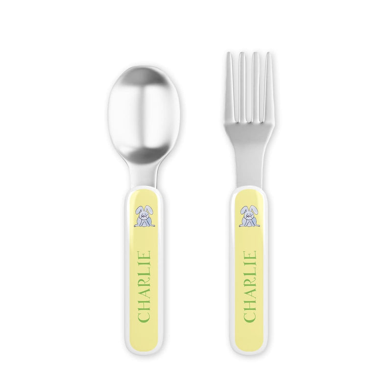 Hoppy Easter Tabletop Collection - Fork & Spoon Set