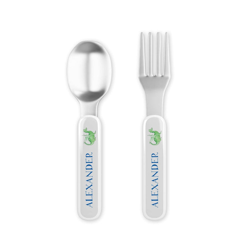 Knights & Dragons Tabletop Collection - Fork & Spoon Set