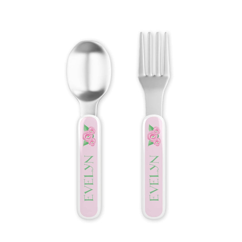 Pink Blooms Tabletop Collection - Fork & Knife Set