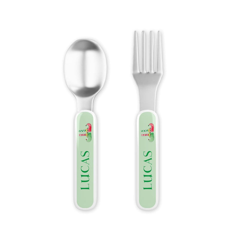 Christmas Elf Tabletop Collection - Fork & Spoon Set