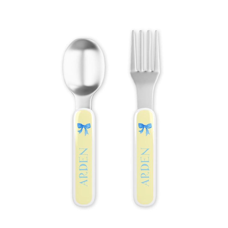 Blooms & Bows Tabletop Collection - Fork & Spoon Set