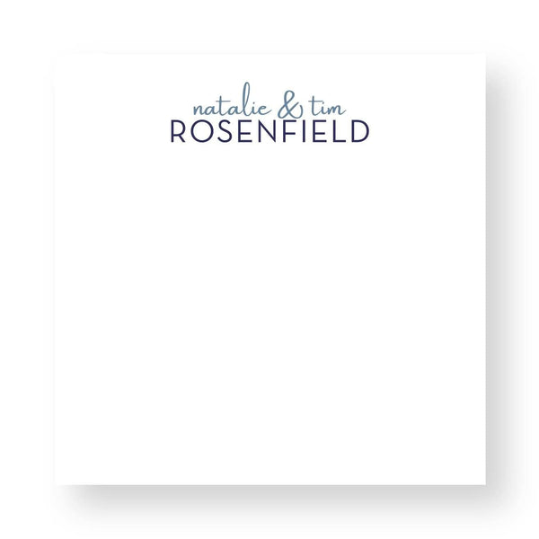 Rosenfield Notepad - Personalized