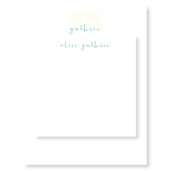 Alice Guthrie Partner Pair Notepads
