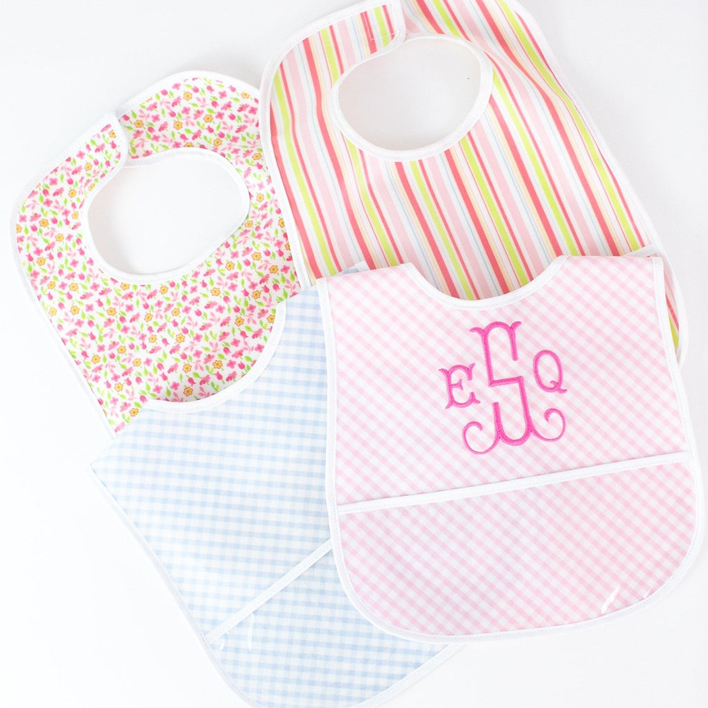 Monogrammed best sale baby bibs