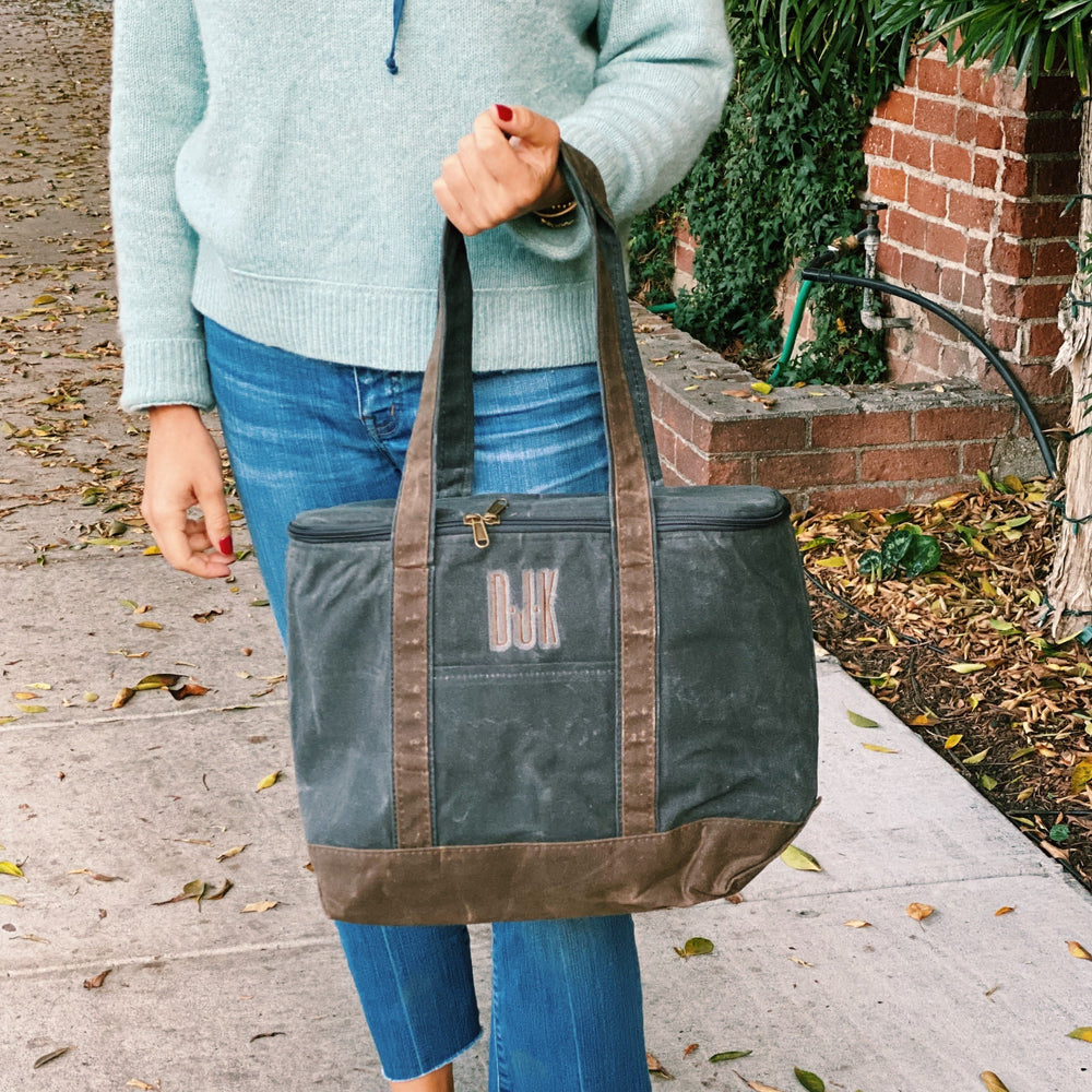 Insulated canvas bag online