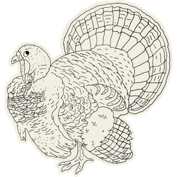 Turkey Coloring Paper Placemats Hester Cook