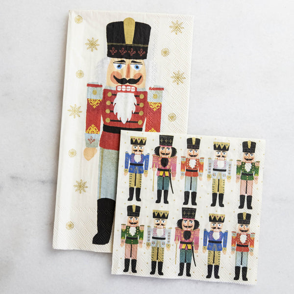 Nutcracker Paper Guest Towels Hester Cook