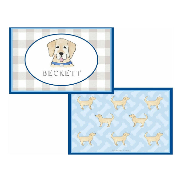 Happy Tails Dog Tabletop Collection - Placemat - Personalized